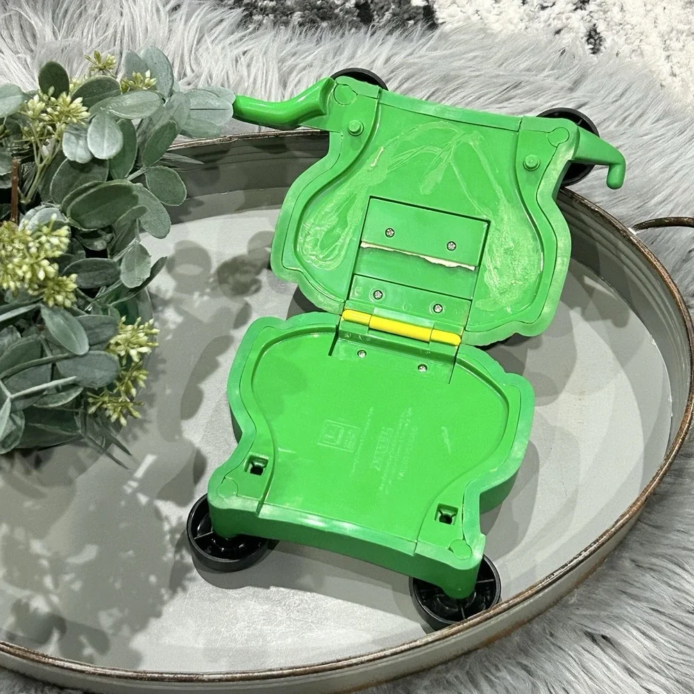 VTG 1999 ERTL John Deere Johnny‎ Tractor Soft Toy Trailer **No book See Photos